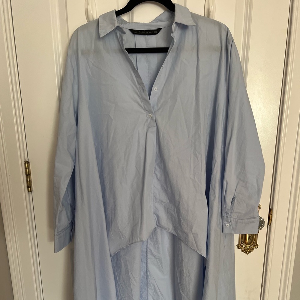 Collared Shirt Dress